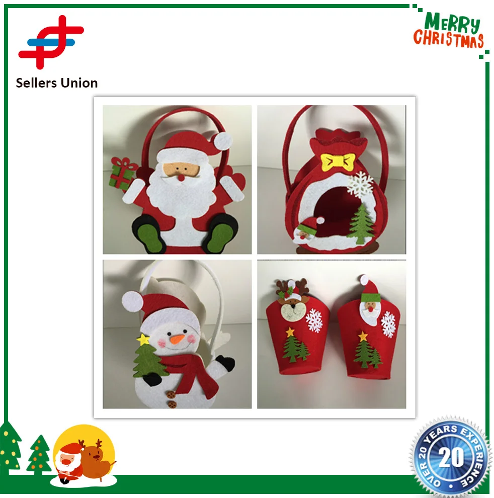 new arrival non-woven christmas felt gift bag /non-woven gift