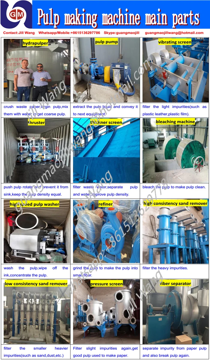 New design bagasse paper making machine, toilet paper tissue paper production machinery