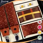 Hot sale high quality factory direct latest cuff link bow tie necktie gift sets