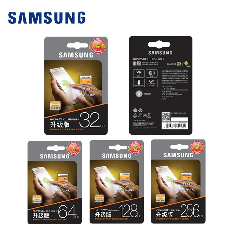 SAMSUNG-100Mb-s-Micro-SD-Card-128GB-32GB-64GB-256GB-Memory-Card-Class10-U3-Flash-TF(01)