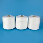 100% Polyester Spun Yarn 40/2 40s/2 Raw White