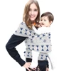 Geometric printing baby wrap carrier hot sale cotton baby sling