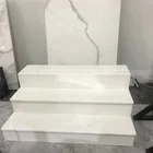 King Bird Nano Crystallized Glass White Stone Staircase