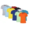 Rubysub RB-1763 Wholesale Cheap New Style Unisex T-shirt Heat Transfer Printing Soft Touch Plain T-shirt