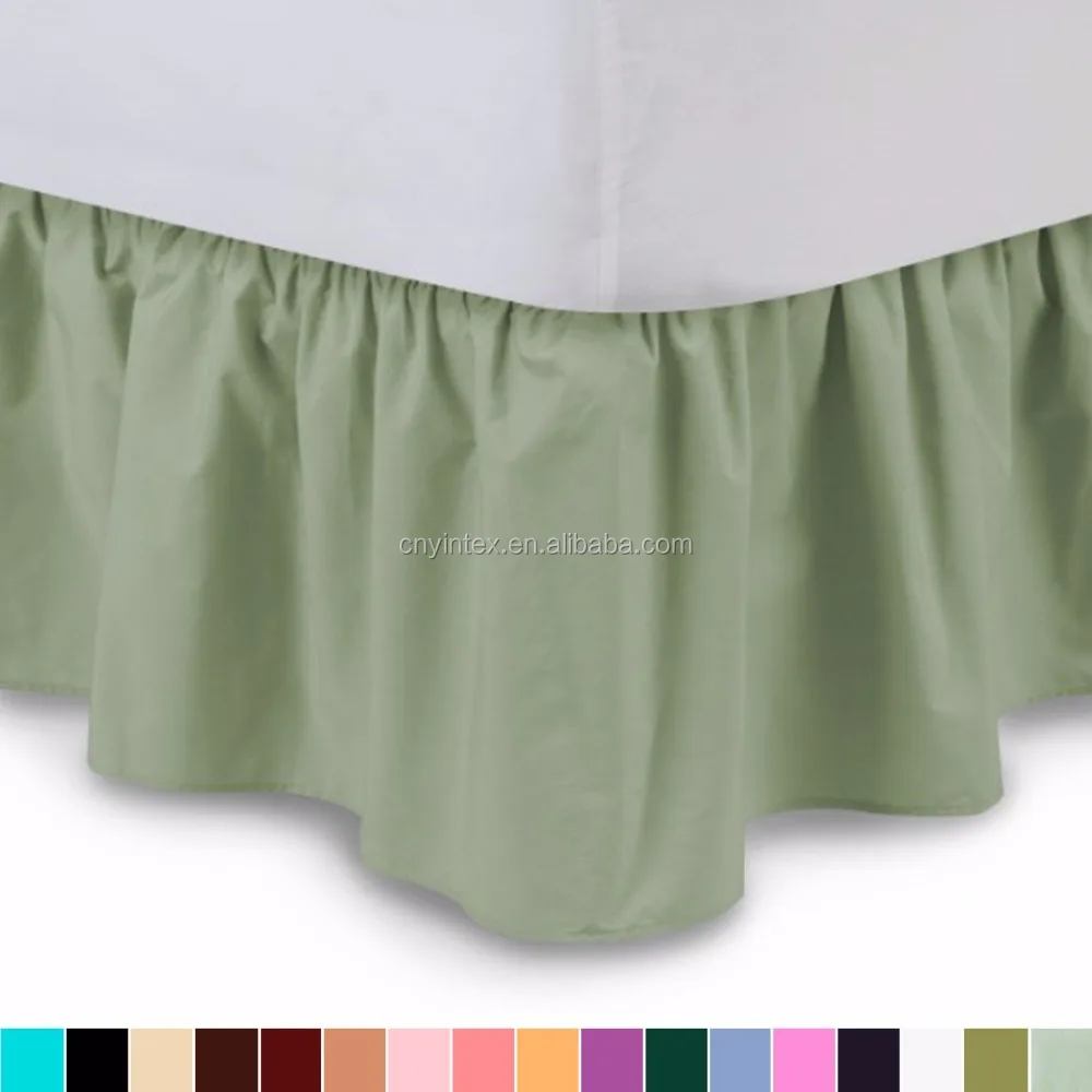 elastic bed skirt