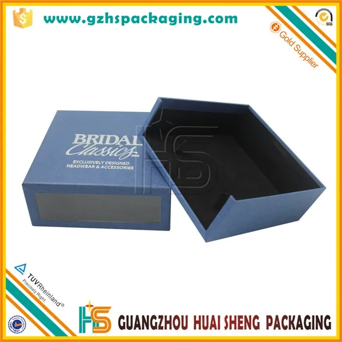 design eyelash door gift box with clear window wholesale