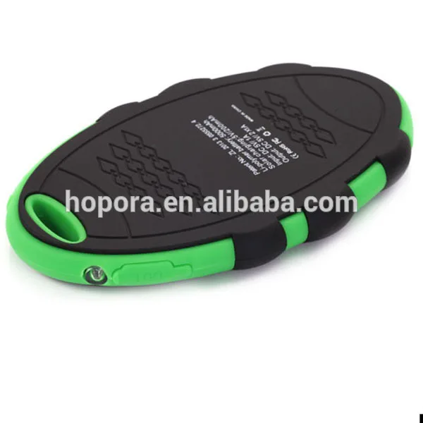 5000mAh Mini Solar Power Bank Dual USB External Battery Pack Charger For Mobile Phone - ANKUX.COM