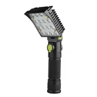 Aluminum rechargeable led work lights COB hand hold work light with hook