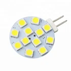 6 led ランプ dc 電球照明 12 ボルト G4 12SMD 5050 g4 インテリア自動車ボート