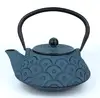 Japanese Cast Iron Teapot Pig Iron Pot Fish Pattern Teapot 800ML