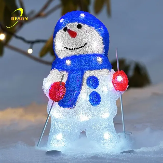 durable led snowman outdoor christmas light up snowman