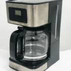 U shape filter environmental green coffee makers with LCD display 15 cups