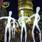 advertising custom inflatable puppet inflatable white doll for event show props