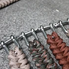 One-Stop Service New Bracelet New Release 2018 Top Stainless Steel Buckle Bracelet Survival Para-Cord Bracelet Adjustable Size for Outdoor Camping Walk