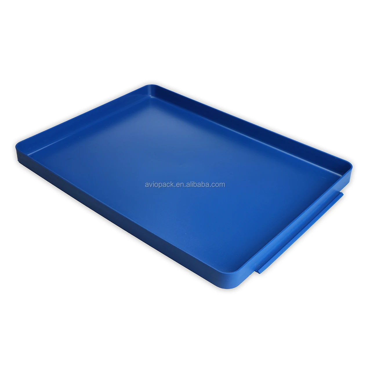 Best selling rectangular airline ABS plastic tray with handles