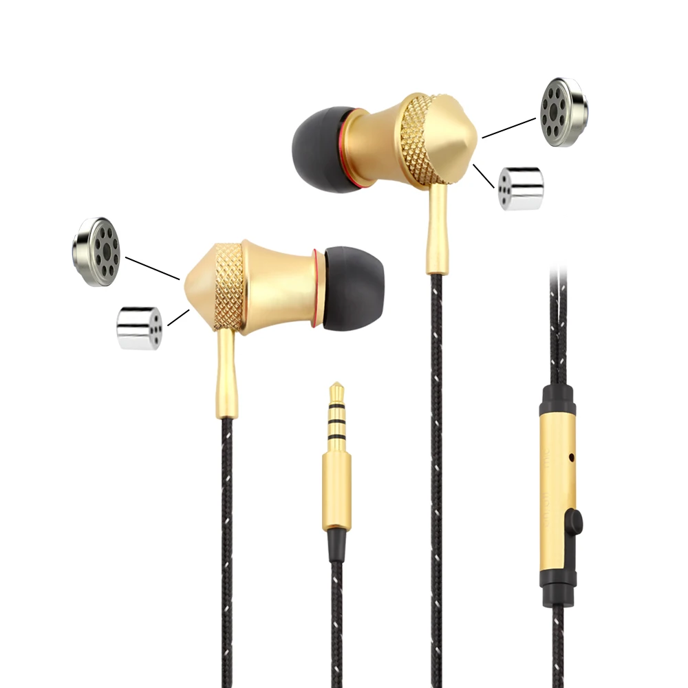 2016 Wired Best Performance Earbuds (expenvsive High Quality 4 Speaker