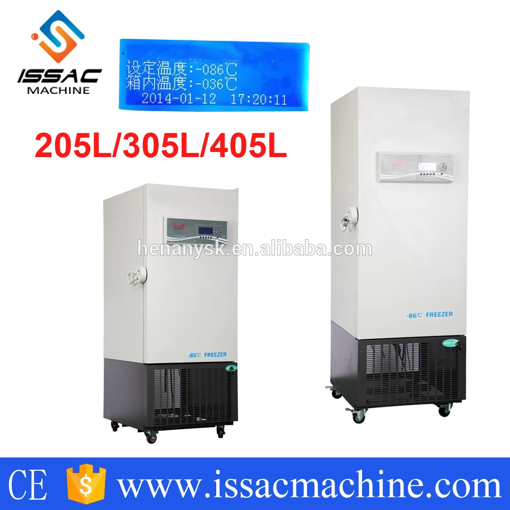 -45~-86 Degree Ultra Low Temperature Compressor Type Lab Hospital Freezers