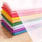100% 20D Nylon Transparent Knit Net Mesh Soft White Wedding Gown Dress Veil Illusion Tulle Fabric