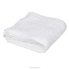 5 layers factory hot sale white cotton gauze bath towel for baby