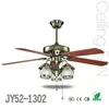 Antique home decor energy saving 5 plywood blades ceiling fan with light