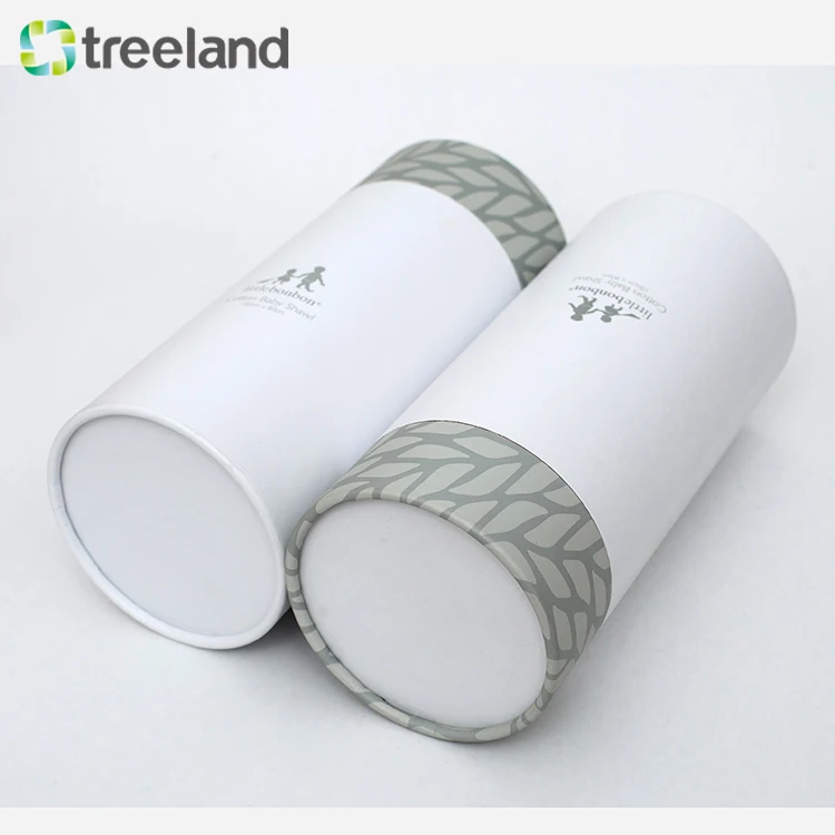 carton decorative boxes cylinder kraft paper gift box