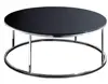 Modern top tempered glass living room round nordic coffee table round glass dining table