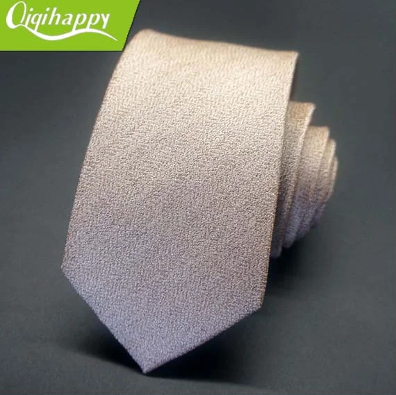 high quality wool mixed silk jacquard necktie gray
