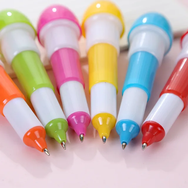 pronotional gift ballpoint pen plastic rocket ball pen