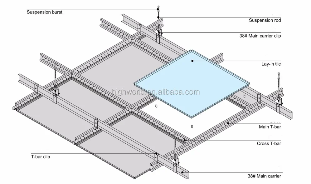 High Quality Aluminum Ceiling Tiles 600x600 For Sale Perforated