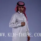 Kurta Designs Plain Arabic Thobe Islamic Men Kaftan Dress
