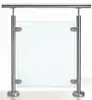 High Quality Modern 304 316 stainless steel glass railing,Good price Custom frameless glass railing