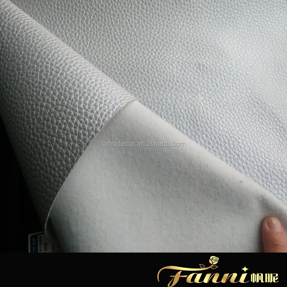 Embroidery PVC Artificial Leather For Car Seat Cover New Design Auto PVC Synthetic Leather