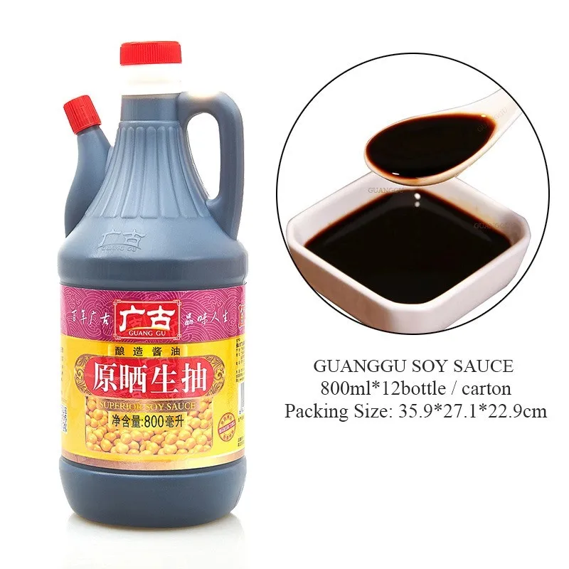 raw material soy sauce