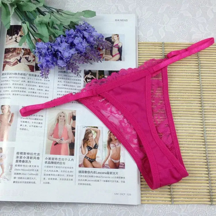 Stock New Lace Women Panties plug size adjustable Sey Underwear women G String Thongs T Pants Lingerie Intimates Briefs Clothing