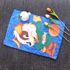 100% polyester personalized microfiber apple tea towel, towels