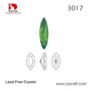 Faceted Horse Eye Shape Sew On Synthetic Crystal Glass Gems