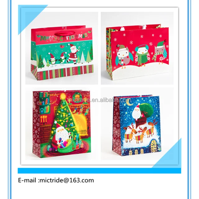 christmas felt gift bag wholesale