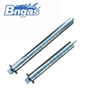 Stainless steel gas burner for steam boiler