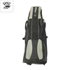 Portable Black Grey Wheeled Golf Travel Bag For Club Protection