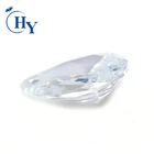 Good Pear Cz Stone Price 10x14mm 3A Good Quality White Cz Gems Pear Shape Cubic Zirconia Stone