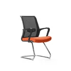 Modern Conference Reception Room Chair/Executive Ergonomic Mid Back Office Chairs for Visitors