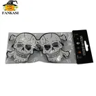 Halloween skeleton paper glasses of eyes party