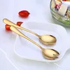 Good Quality Colorful Stainless Steel Salad Spoon,Salad Fork Set