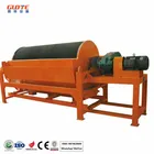 Wet Drum Dewatering and Condensing Permanent Magnetic Separator for iron ore mining processing