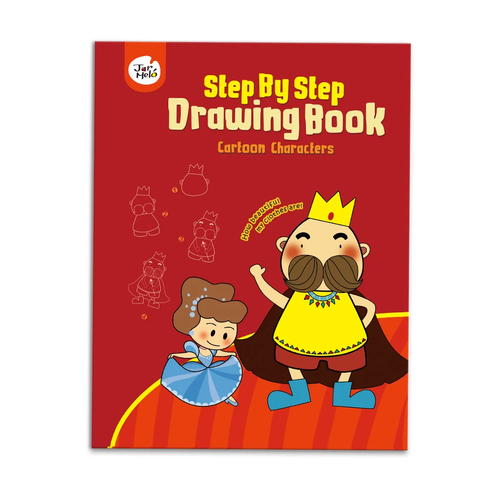 Langkah Demi Langkah Menggambar Buku Kartun Karakter Mencoret Coret Buku Untuk Anak Anak Printing Buy My Seksi Buku
