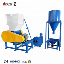 Plastic Crusher For Crushing Plastic Wastes And Pipe Recycling Machine