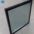 Safety clear double glazing sunroom greenhouse vacuum glass