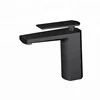 American standard black and chrome brass luxury matt modern bathroom sink deck mounted wash basin faucet