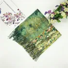 Christmas Festival Women Shawl Hangzhou FY Made Polyester Pashmina Scarf