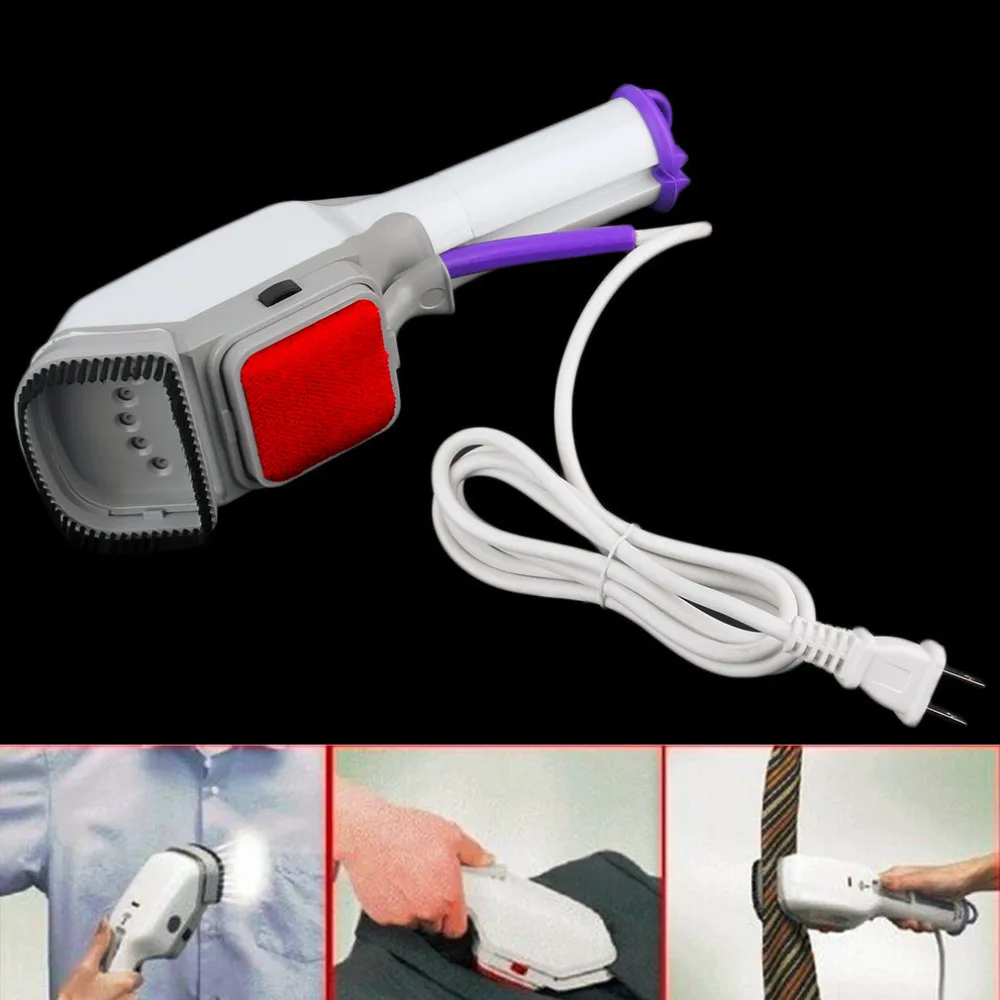 Fashion EU/US plug Useful Practical Family Handheld steam brush Fabric Iron Steam Laundry Clothes Electric Brush